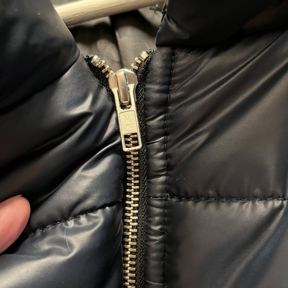 Navy blue puffer coat balloon hem XXL - Picture 13 of 13